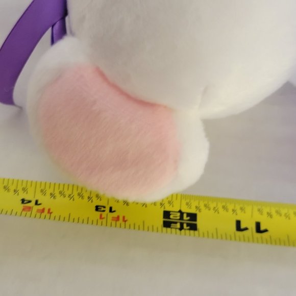 Large Angelina Ballerina Girl Plush American Purple Dress Doll Sababa Toy Ballet - Picture 4 of 15